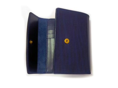 C/O. バイカラーレザーミドルウォレット/Bicolor Leather Middle Wallet