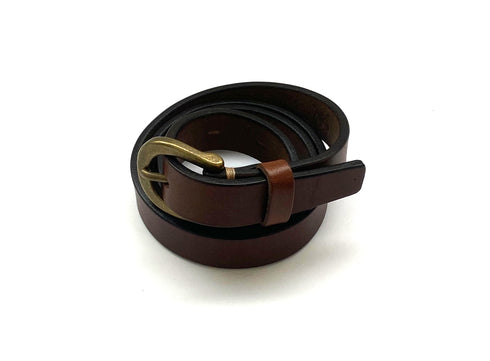 C/O. オイルレザーベルト/Oiled Leather Belt