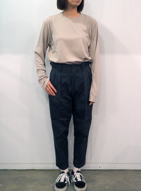 C/O. サイドベルトダブルチノ/Side belt double chino