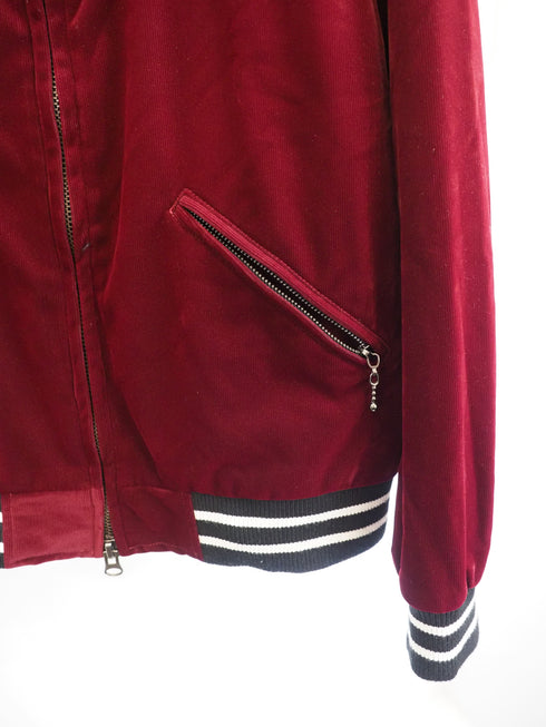 【USED】JACK ROSE ベロアスカジャン(RED)