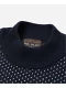 MR.OLIVE / 12G NORDIC JACQUARD / RELAX BOTTLE NECK SWEATER/ ミスターオリーブ/ 12G ノルディック ジャガード / リラックス ボトルネック セーター