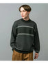 MR.OLIVE / 12G NORDIC JACQUARD / RELAX BOTTLE NECK SWEATER/ ミスターオリーブ/ 12G ノルディック ジャガード / リラックス ボトルネック セーター