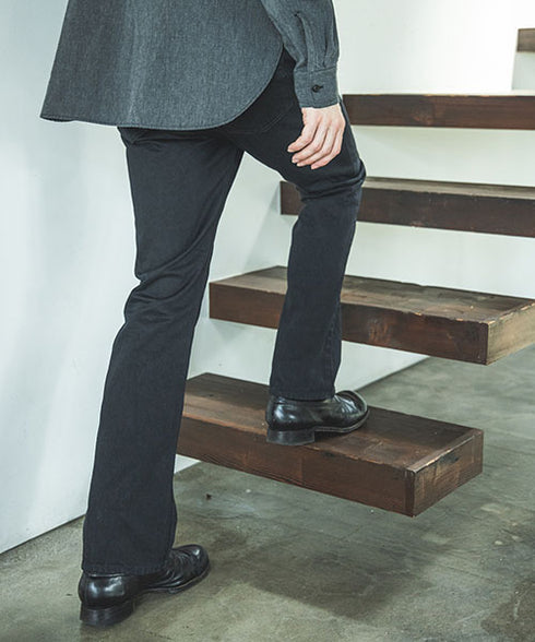 MR.OLIVE / 12oz CRUNCH DEINIM / BOOTS CUT JEANS / ミスターオリーブ / 12オンスクランチデニム / ブーツカットジーンズ