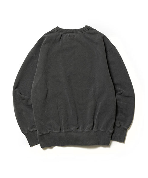 MR.OLIVE / USED BASIC URAKE / PRINTED SWEAT SHIRT (MCG CREW / ミスターオリーブ / プリントユーズドスウェットシャツ
