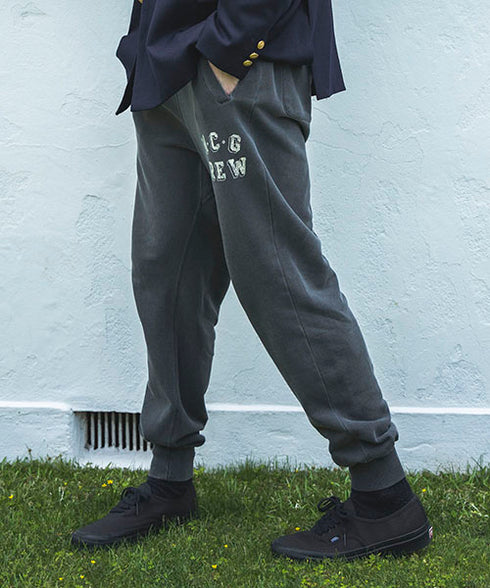 MR.OLIVE / USED BASIC URAKE / PRINTED SWEAT PANTS / ミスターオリーブ / ユーズド裏毛 / プリントスウェットパンツ
