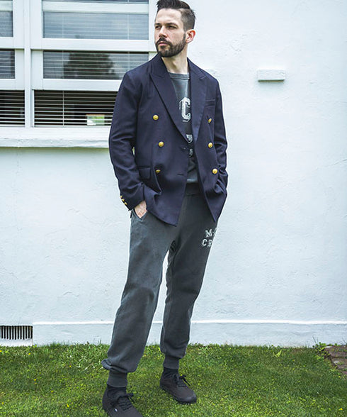 MR.OLIVE / USED BASIC URAKE / PRINTED SWEAT PANTS / ミスターオリーブ / ユーズド裏毛 / プリントスウェットパンツ