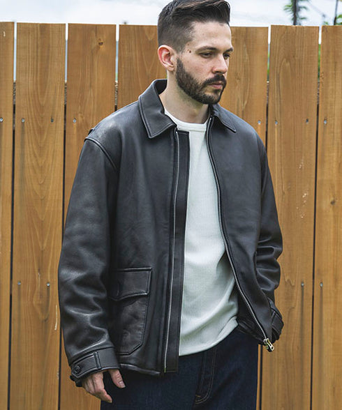 MR.OLIVE / HAIR SHEEP SOFT LEATHER / TYPE M421A FLIGHT JACKET / ミスターオリーブ / ヘアーシープソフトレザー / M421Aフライトジャケット