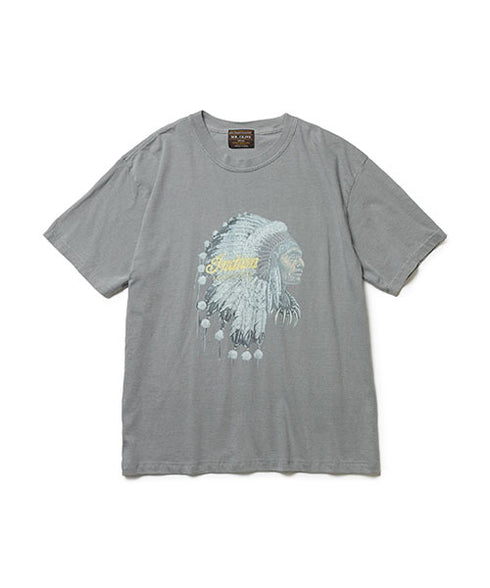MR.OLIVE / INDIAN MOTOCYCLE COLLABORATION / USED PRINT T-SHIRT TYPE-C / INDIAN MOTOCYCLE / ミスターオリーブ / コラボレーション / ユーズドプリントTシャツ TYPE-C