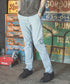 MR.OLIVE / SUPER STRETCH DENIM BLEACH CUT SLIM PANTS / ミスターオリーブ / スーパーストレッチデニム ブリーチカットスリムパンツ