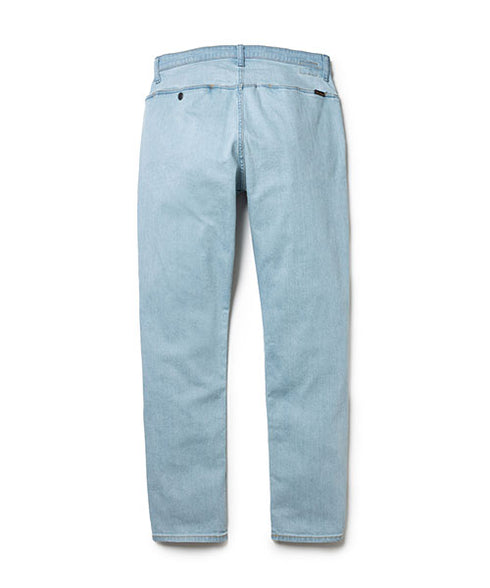 MR.OLIVE / SUPER STRETCH DENIM BLEACH CUT SLIM PANTS / ミスターオリーブ / スーパーストレッチデニム ブリーチカットスリムパンツ