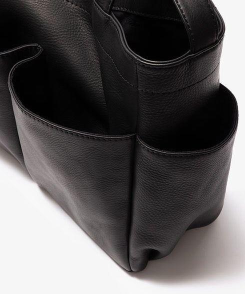 MR.OLIVE E.O.I / WATER PROOF WASHABLE LEATHER / LOGGER BAG (MEDIUM) / ミスターオリーブ イーオーアイ / ウォータープルーフウォッシャブルレザー / ロガーバッグ(M)