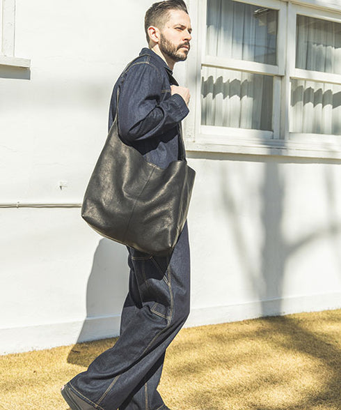 MR.OLIVE E.O.I / IMPERMA-LEATHER / ONE SHOULDER BAG / ミスターオリーブイーオーアイ / インペルマレザー / ワンショルダーバッグ