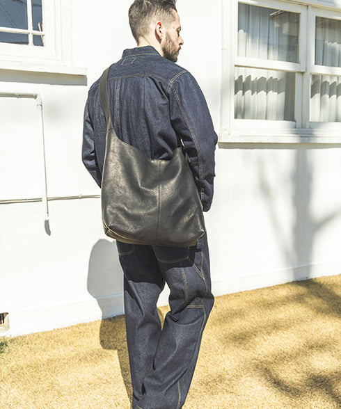 MR.OLIVE E.O.I / IMPERMA-LEATHER / ONE SHOULDER BAG / ミスターオリーブイーオーアイ / インペルマレザー / ワンショルダーバッグ