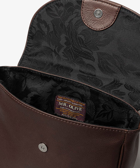 MR.OLIVE E.O.I / IMPERMA-LEATHER / NEAT SHOULDER BAG / ミスターオリーブイーオーアイ / インペルマレザー / ニートショルダーバッグ