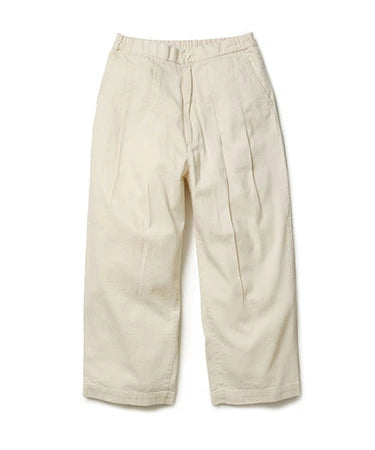 MR.OLIVE / RINSE WASH 8oz DENIM / 2TACK WIDE EASY PANTS / ミスターオリーブ / リンスウォッシュ8オンスデニム / 2タックワイドイージーパンツ