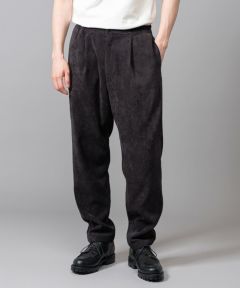 MR.OLIVE / T/N DRAPE CORDUROY / WIDE TAPERED EASY PANTS / ミスターオリーブ / T/Nドレープコーデュロイ / ワイドテーパードイージーパンツ