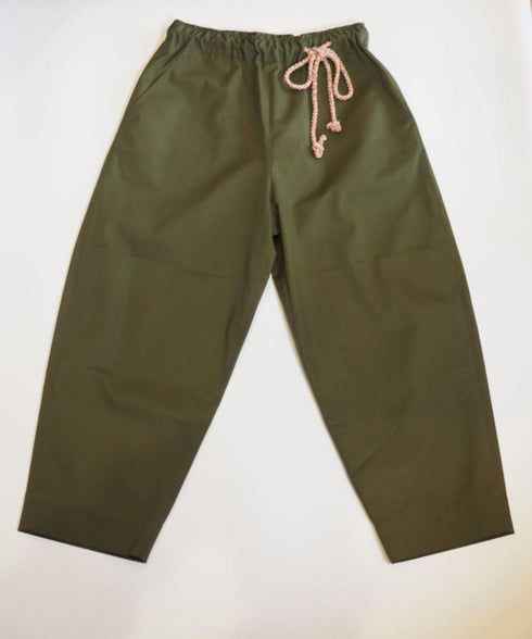 KAIKI/カイキ/コットンレーヨンワイドコクーンパンツ