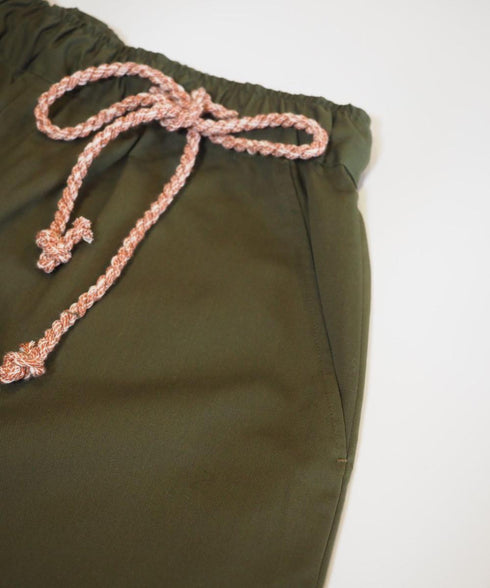 KAIKI/カイキ/コットンレーヨンワイドコクーンパンツ