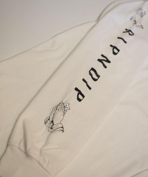 RIPNDIP/LORD NERMAL POCKET L/S TEE リップンディップン/ロードナーマル ポケット ロングスリーブ Tシャツ