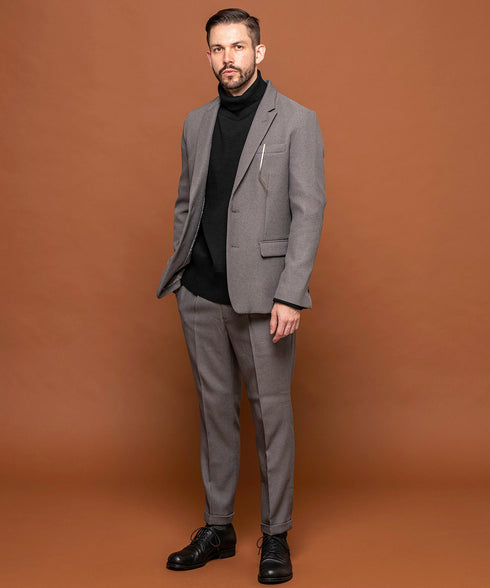 MR.OLIVE / RETRO POLYESTER TWILL / 2B SEMI PEAKED LAPEL JACKET ミスターオリーブ/レトロポリエステルツイル/2B セミピークドラペルジャケット