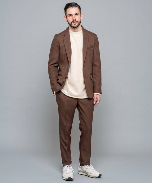 MR.OLIVE/RETRO POLYESTER TWILL / ONE PLEATS STA-PREST TAPERED PANTS ミスターオリーブ/レトロポリエステルツイル/ワンプリーツスタプレストスラックス