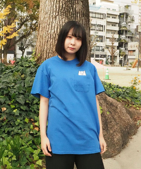 RIPNDIP/RIPNDIP LORD NERMAL POCKET SS TEE WHITE リップンディップ 半袖 ポケットTシャツ