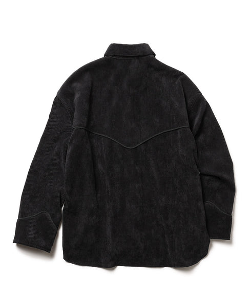 MR.OLIVE / T/N DRAPE CORDUROY / WESTERN SHIRT / ミスターオリーブ / T/Nドレープコーデュロイ / ウエスタンシャツ
