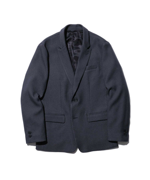 MR.OLIVE / RETRO POLYESTER TWILL / 2B SEMI PEAKED LAPEL JACKET ミスターオリーブ/レトロポリエステルツイル/2B セミピークドラペルジャケット