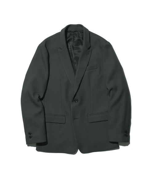 MR.OLIVE / RETRO POLYESTER TWILL / 2B SEMI PEAKED LAPEL JACKET ミスターオリーブ/レトロポリエステルツイル/2B セミピークドラペルジャケット