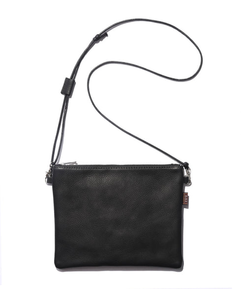 MR.OLIVE E.O.I / WATER PROOF WASHABLE LEATHER / ZIPPER SMALL SACOCHE / ミスターオリーブイーオーアイ / ウォータープルーフウォッシャブルレザー / ジッパー付きスモールサコッシュ