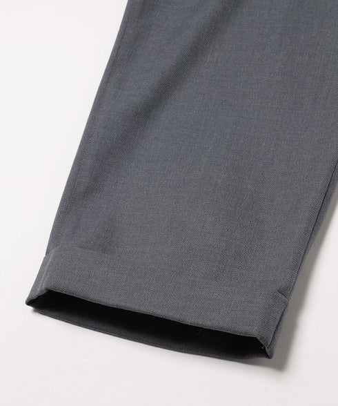 MR.OLIVE / NON MULESING GABARDINE / 2TUCK TAPERED PANTS / ミスターオリーブ / ノンミュールジングギャバジン / 2タックテーパードパンツ