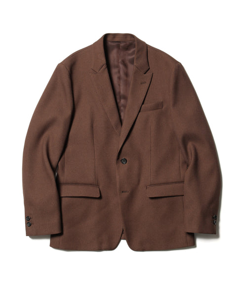 MR.OLIVE / RETRO POLYESTER TWILL / 2B SEMI PEAKED LAPEL JACKET ミスターオリーブ/レトロポリエステルツイル/2B セミピークドラペルジャケット