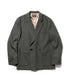 MR.OLIVE / RETRO POLYESTER TWILL / 2B DOUBLE BREASTED JACKET / ミスターオリーブ / レトロポリエステルツイル / 2Bダブルブレステッドジャケット