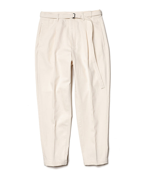 MR.OLIVE / 10oz ALL SEASON DEINIM / BELTED WIDE TAPERED PANTS / ミスターオリーブ / 10オンスオールシーズンデニム / ベルテッドワイドテーパードパンツ