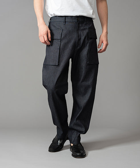 MR.OLIVE / 8oz LIGHT VINTAGE DENIM / TWO POCKET CARGO PANTS / ミスターオリーブ / 8オンスライトヴィンテージデニム / 2ポケットカーゴパンツ