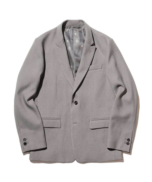 MR.OLIVE / RETRO POLYESTER TWILL / 2B SEMI PEAKED LAPEL JACKET ミスターオリーブ/レトロポリエステルツイル/2B セミピークドラペルジャケット