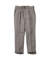 MR.OLIVE/RETRO POLYESTER TWILL / ONE PLEATS STA-PREST TAPERED PANTS ミスターオリーブ/レトロポリエステルツイル/ワンプリーツスタプレストスラックス