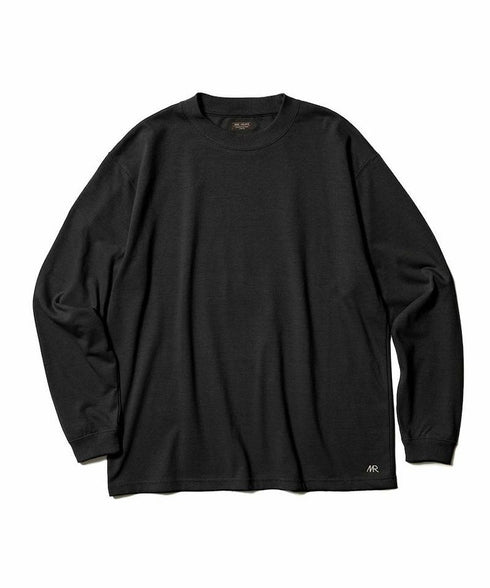 MR.OLIVE / CUPRA BLEND COTTON PLAINSTITCH / CREW NECK LONG SLEEVE T-SHIRT / ミスターオリーブ / キュプラ混コットン天竺 / クルーネック長袖Tシャツ