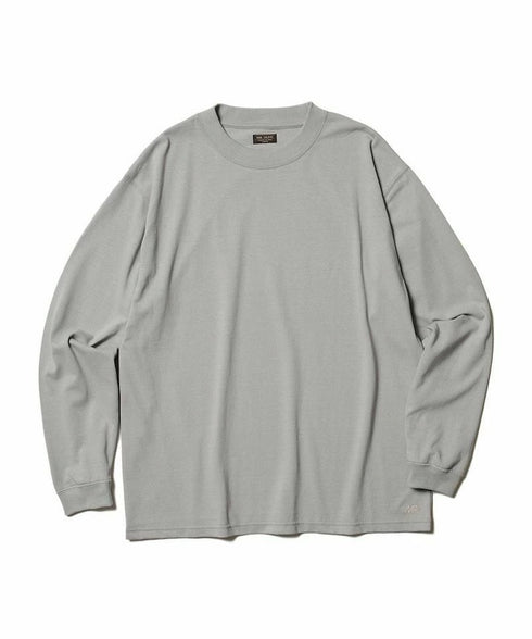 MR.OLIVE / CUPRA BLEND COTTON PLAINSTITCH / CREW NECK LONG SLEEVE T-SHIRT / ミスターオリーブ / キュプラ混コットン天竺 / クルーネック長袖Tシャツ