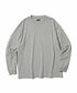 MR.OLIVE / CUPRA BLEND COTTON PLAINSTITCH / CREW NECK LONG SLEEVE T-SHIRT / ミスターオリーブ / キュプラ混コットン天竺 / クルーネック長袖Tシャツ