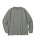MR.OLIVE / CUPRA BLEND COTTON PLAINSTITCH / CREW NECK LONG SLEEVE T-SHIRT / ミスターオリーブ / キュプラ混コットン天竺 / クルーネック長袖Tシャツ