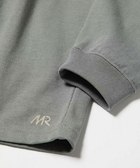 MR.OLIVE / CUPRA BLEND COTTON PLAINSTITCH / CREW NECK LONG SLEEVE T-SHIRT / ミスターオリーブ / キュプラ混コットン天竺 / クルーネック長袖Tシャツ