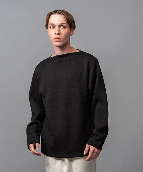 MR.OLIVE / DOUBLE FACE AZE / BOAT NECK SHIRT / ミスターオリーブ / ダブルフェイス畦 / ボートネックシャツ