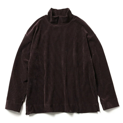 MR.OLIVE / STRETCH KNIT CORDUROY / BOTTLE NECK SHIRT / ミスターオリーブ / ストレッチコーデュロイ / ボトルネックシャツ