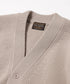 MR.OLIVE / LOW GAUGE AZE POLYESTER KNIT / STANDARD CARDIGAN / ミスターオリーブ / ローゲージ畦ポリエステルニット / スタンダードカーディガン