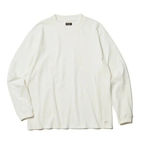MR.OLIVE / CUPRA BLEND COTTON PLAINSTITCH / CREW NECK LONG SLEEVE T-SHIRT / ミスターオリーブ / キュプラ混コットン天竺 / クルーネック長袖Tシャツ