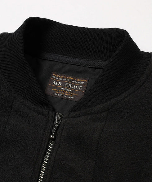 MR.OLIVE / MELTON FLEECE / MA-1 FLIGHT JACKET / ミスターオリーブ / メルトンフリース / MA-1フライトジャケット