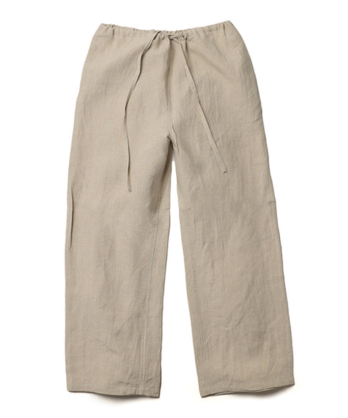 MR.OLIVE / FRENCH LINEN CLOTH / RELAX EASY PANTS / ミスターオリーブ / フレンチリネンクロス / リラックスイージーパンツ