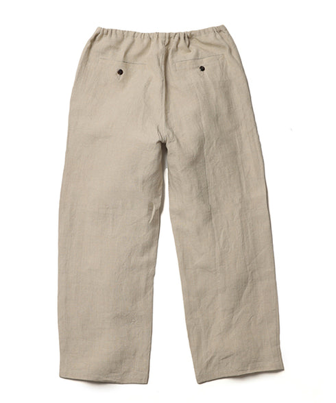 MR.OLIVE / FRENCH LINEN CLOTH / RELAX EASY PANTS / ミスターオリーブ / フレンチリネンクロス / リラックスイージーパンツ