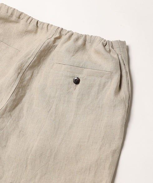 MR.OLIVE / FRENCH LINEN CLOTH / RELAX EASY PANTS / ミスターオリーブ / フレンチリネンクロス / リラックスイージーパンツ
